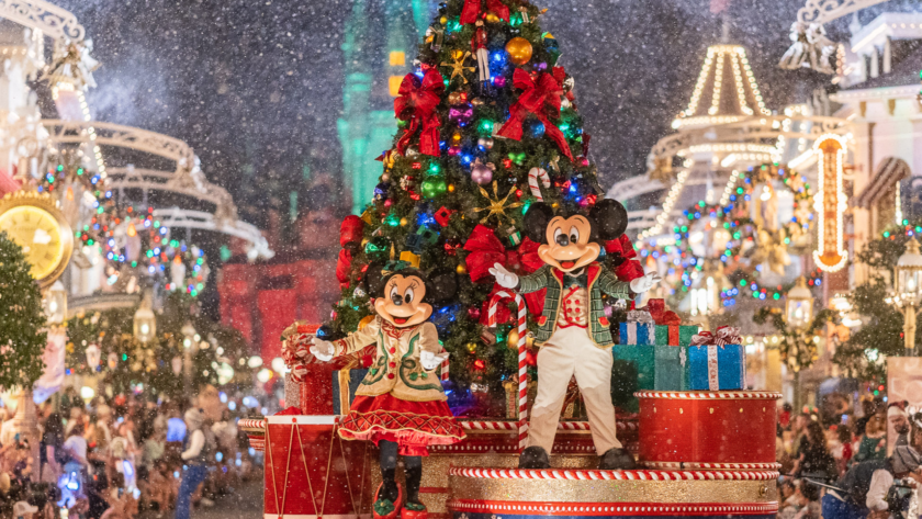 Mickey’s Once Upon a Christmas Parade tendrá dos presentaciones diurnas