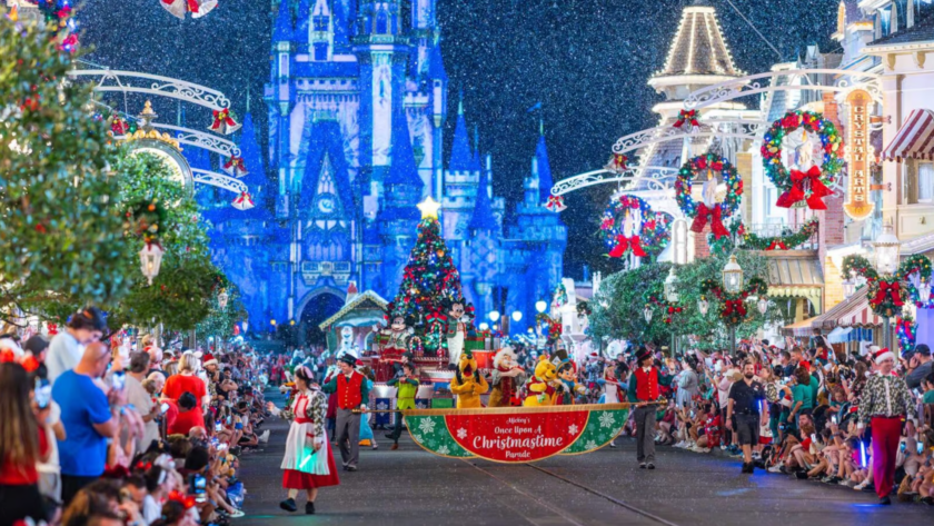 Mickey's Once Upon a Christmastime Parade estrenó nueva banda sonora