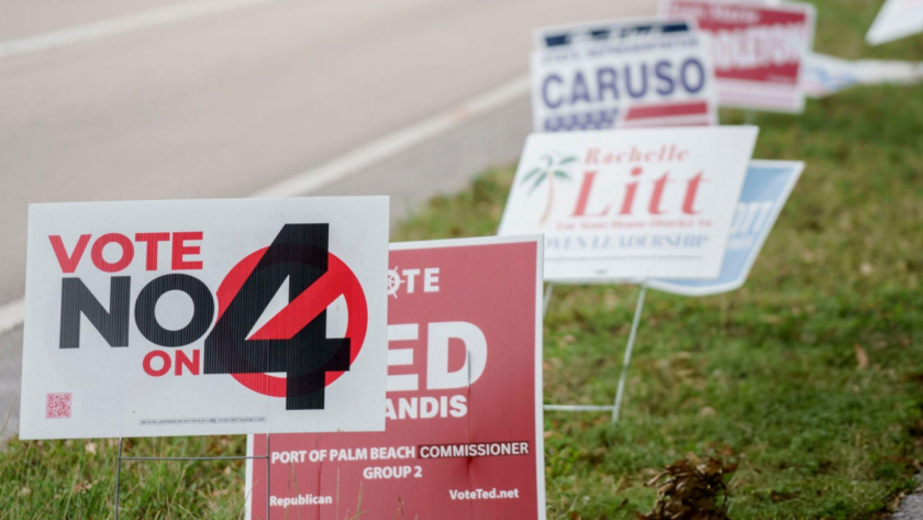 Cuatro de las seis Enmiendas de Florida no fueron aprobadas