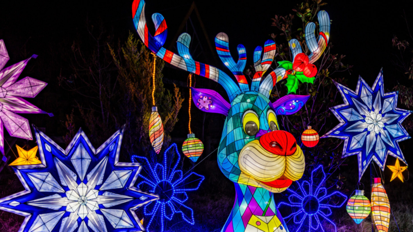 El Asian Lantern Festival volvió para deslumbrar el Central Florida Zoo