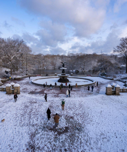 Nueva York y Boston tuvieron su primera Navidad blanca en 15 años