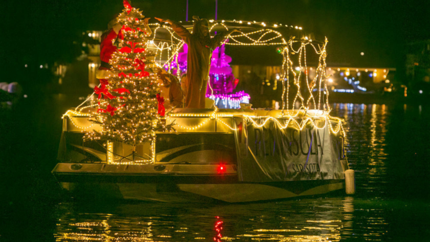 Estos son los desfiles navideños de barcos en Florida la segunda semana de diciembre