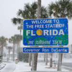 Tormenta invernal dejó históricas caídas de nieve en Florida