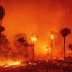 Cinco muertos y miles de hectáreas destruidas por los incendios en Los Ángeles