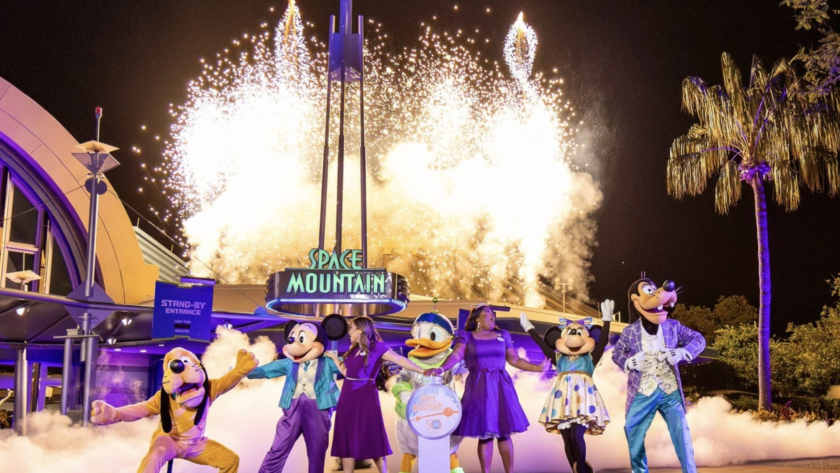 Walt Disney World celebró los 50 años de Space Mountain