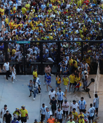 Implicados en los incidentes de la final de la Copa América serán deportados