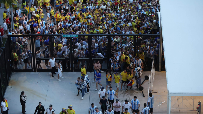 Implicados en los incidentes de la final de la Copa América serán deportados