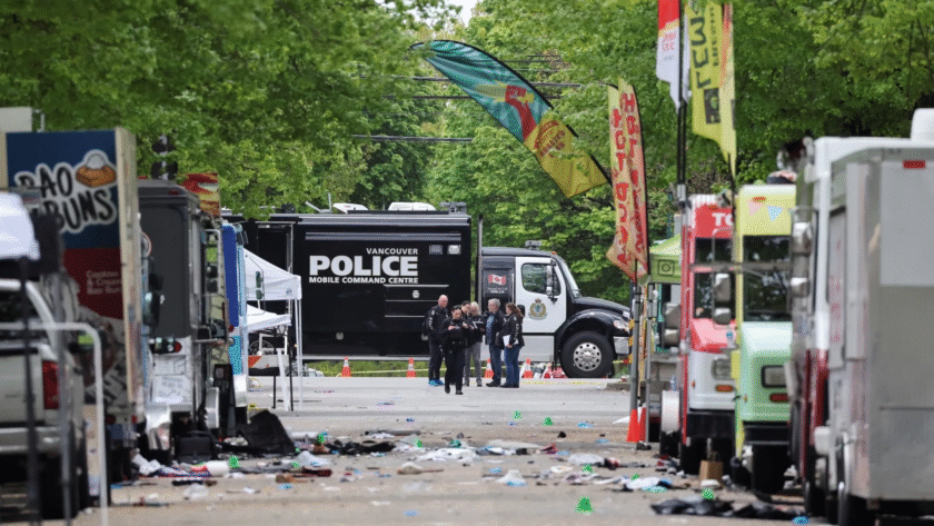 Atropello masivo en el festival de Vancouver dejó 11 muertos