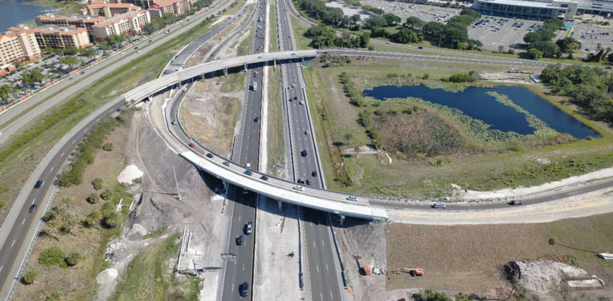 FDOT anunció cierres en la I-4 entre Kirkman Road y Beachline Expressway