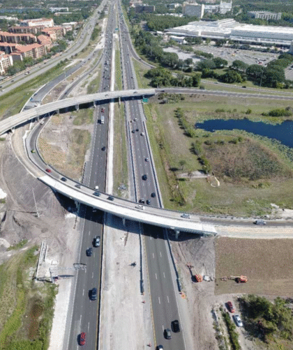 FDOT anunció cierres en la I-4 entre Kirkman Road y Beachline Expressway