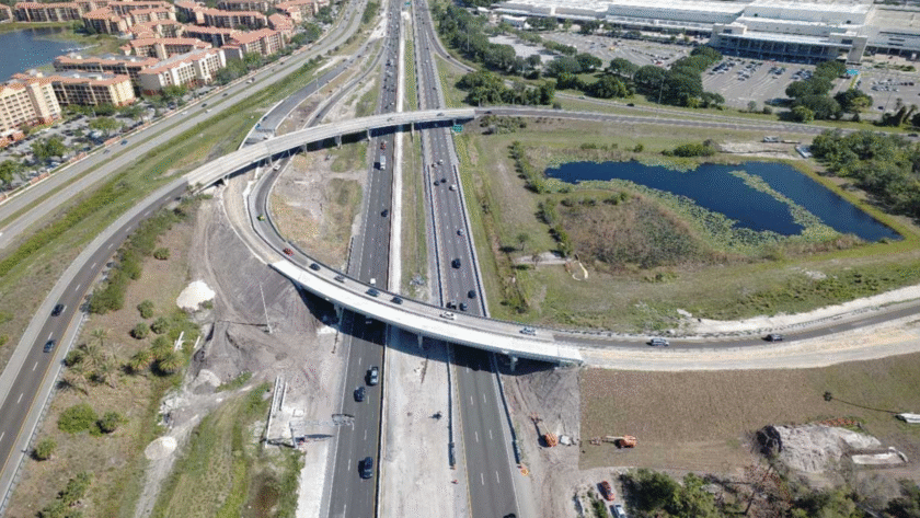 FDOT anunció cierres en la I-4 entre Kirkman Road y Beachline Expressway