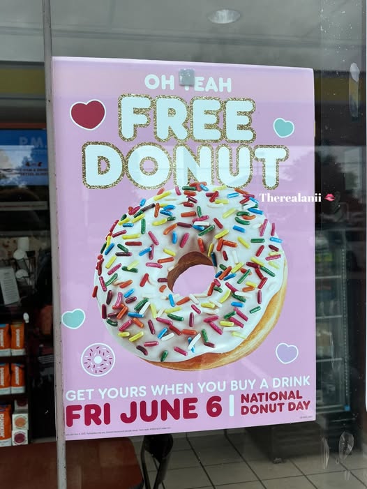Dunkin’ Donuts regalará donas durante el National Donut Day
