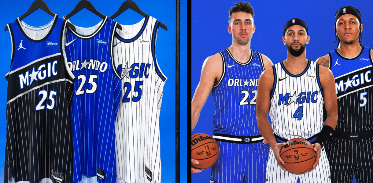 El Orlando Magic presentó su nueva identidad y tres uniformes