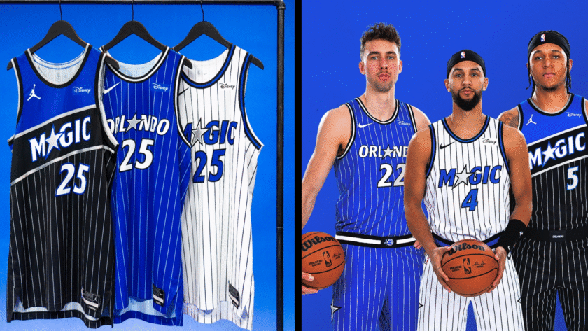 El Orlando Magic presentó su nueva identidad y tres uniformes